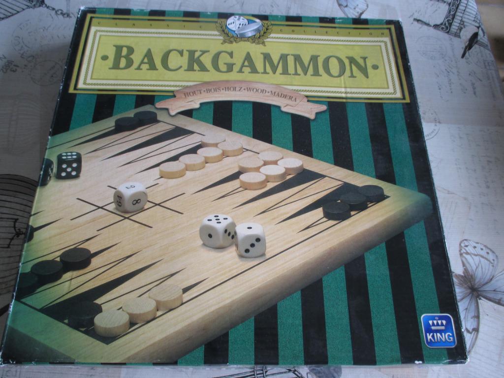 backgammon, Ophalen of Verzenden, Nieuw, KING