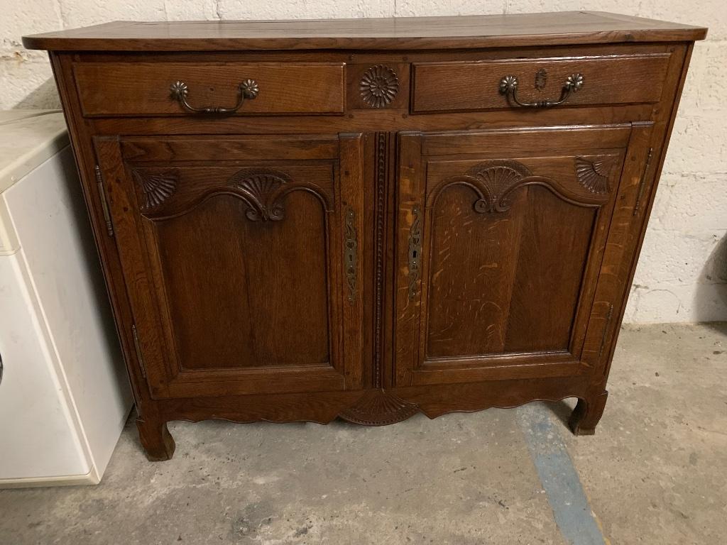 Buffet ancien, Maison & Meubles, Armoires | Buffets, Utilisé, 100 à 150 cm, 100 à 150 cm, 50 à 75 cm, Enlèvement