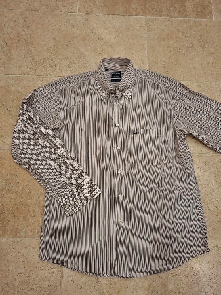 Mcgregor overhemd met gestreepte pasvorm 42/c4, Kleding | Heren, Overhemden