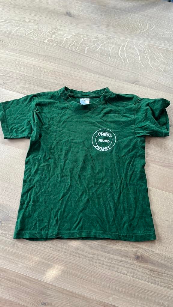 Chiro zemst t-shirt, Ophalen, Gedragen