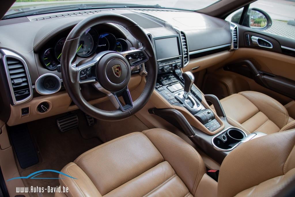 Porsche Cayenne S E-Hybrid 3.0i V6 Tiptronic Plug-in Hybride, Automaat, Cayenne, 2995 cc, Bruin