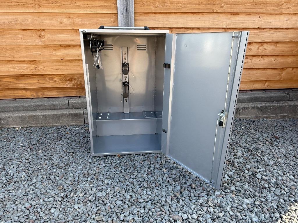 MINI ECONOMY 160 HARD ZILVER ALFAKO ZADELKAST | CONCOURSKAST, Dieren en Toebehoren, Ophalen, Nieuw, Overige soorten