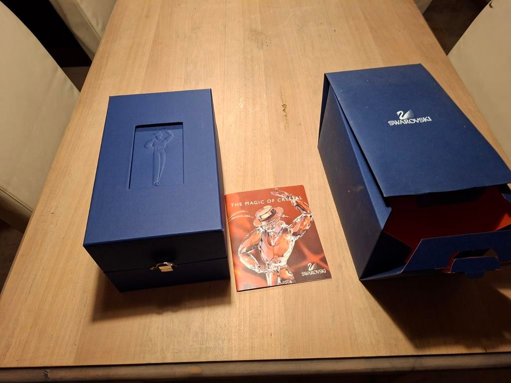 Swarovski The Magic of crystal jaarstuk 2003, Ophalen