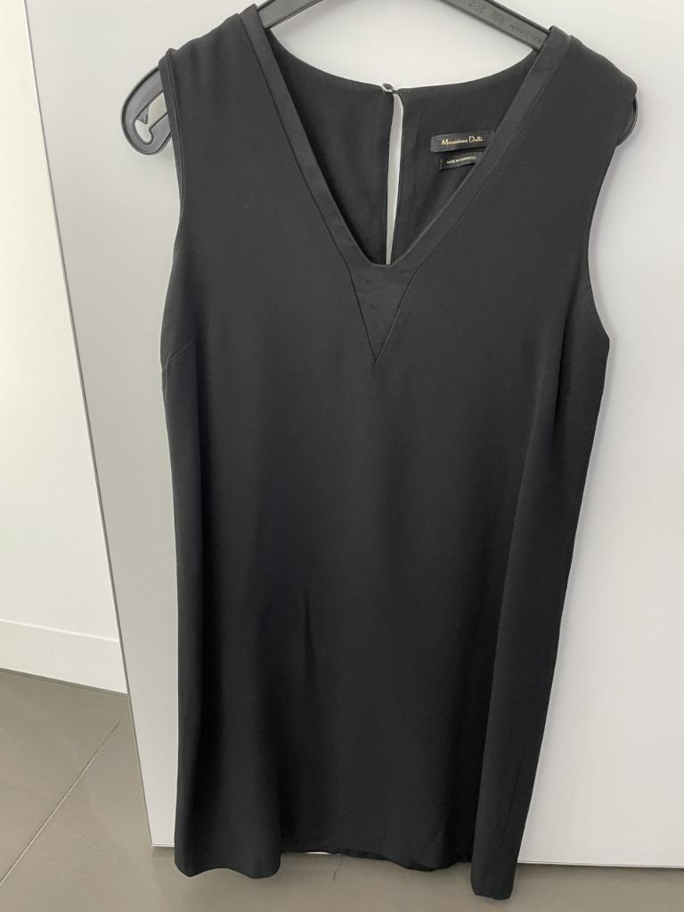 Zwart kleed maat 36 van Massimo Dutti, in perfecte staat!, Kleding | Dames, Jurken, Massimo Dutti, Zwart, Ophalen of Verzenden