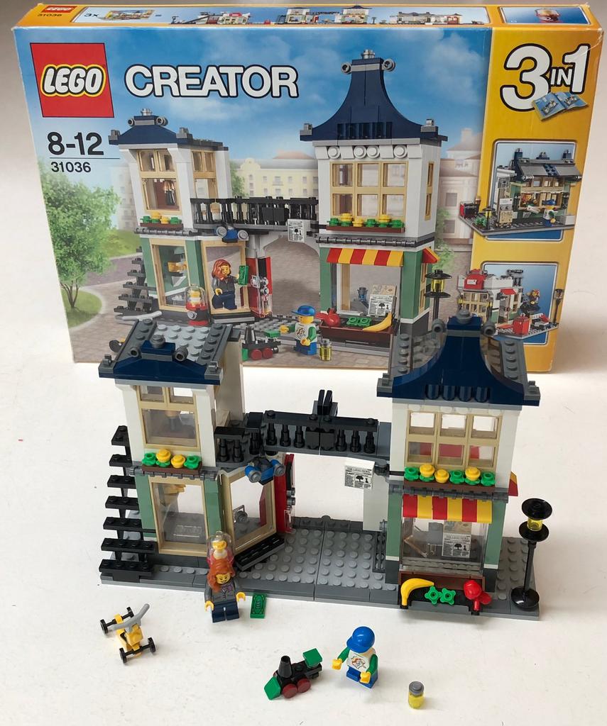 LEGO Creator 3-in-1 Speelgoedwinkel & supermarkt - 31036, Ophalen, Zo goed als nieuw, Lego