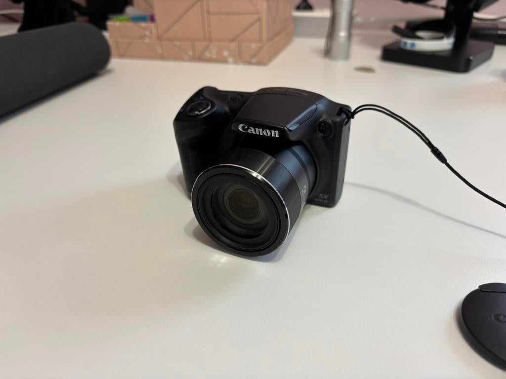Canon Powershot SX430 IS (met schoudertas), Audio, Tv en Foto, Fotocamera's Digitaal, Gebruikt, Compact, Canon, Ophalen