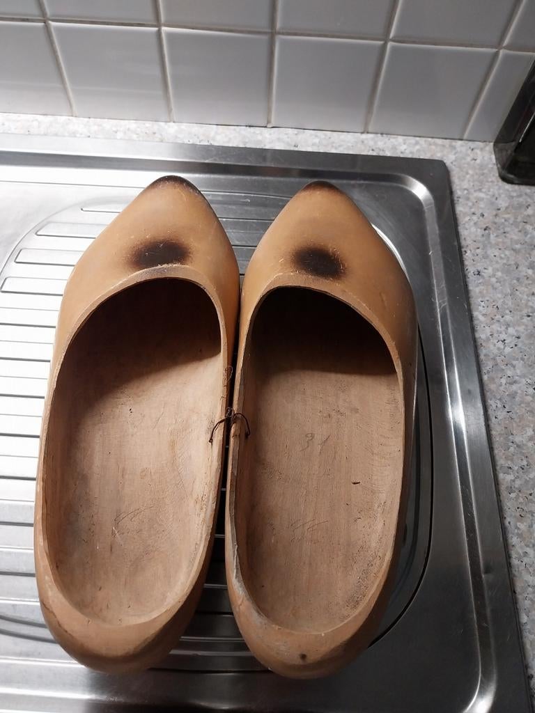 Handgemaakte houten klompen, Ophalen, Nieuw