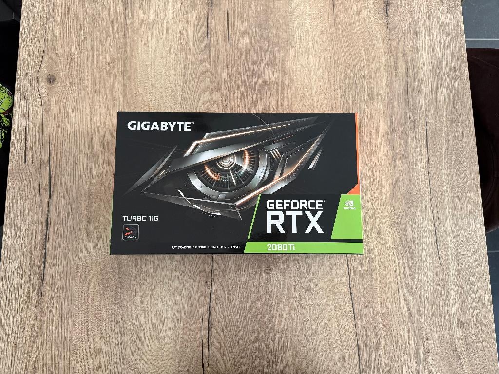 Gigabyte RTX 2080 TI Turbo 11 GB, Computers en Software, Videokaarten, Zo goed als nieuw, Nvidia, PCI-Express 3.0, GDDR6, HDMI