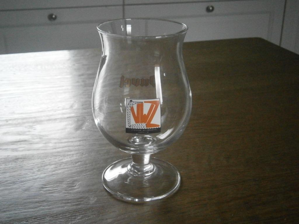 Duvel glas verenigde Willebroekse zwemclub, Enlèvement ou Envoi, Neuf, Verre à bière