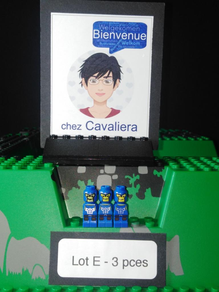 Lot E : 3 micro-figurines Lego Games Gladiateurs Bleus Minot, Enfants & Bébés, Jouets | Duplo & Lego, Comme neuf, Lego, Briques en vrac