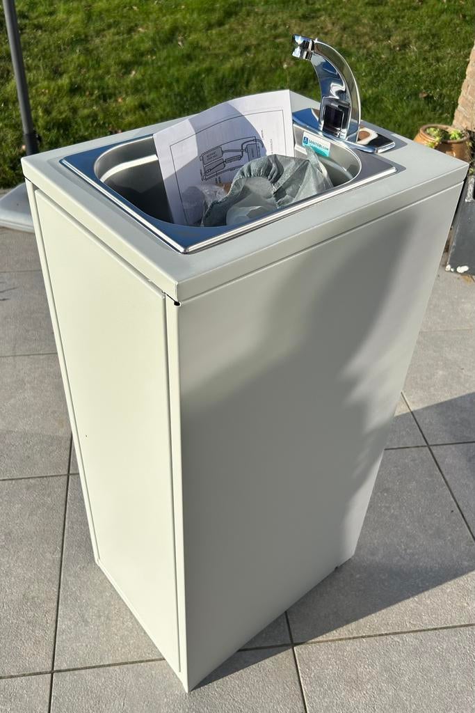 Lavabo portatif neuf, Ophalen, Nieuw, Inox, Wastafel