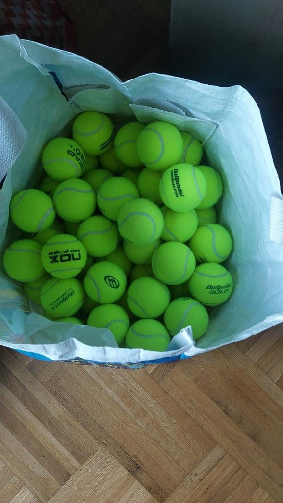 Lot de balles de tennis/padel en grande quantité, Enlèvement ou Envoi