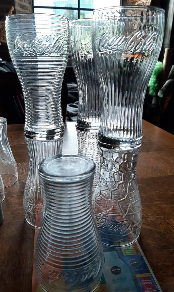7 Collector glazen Coca-Cola, Ophalen, Nieuw