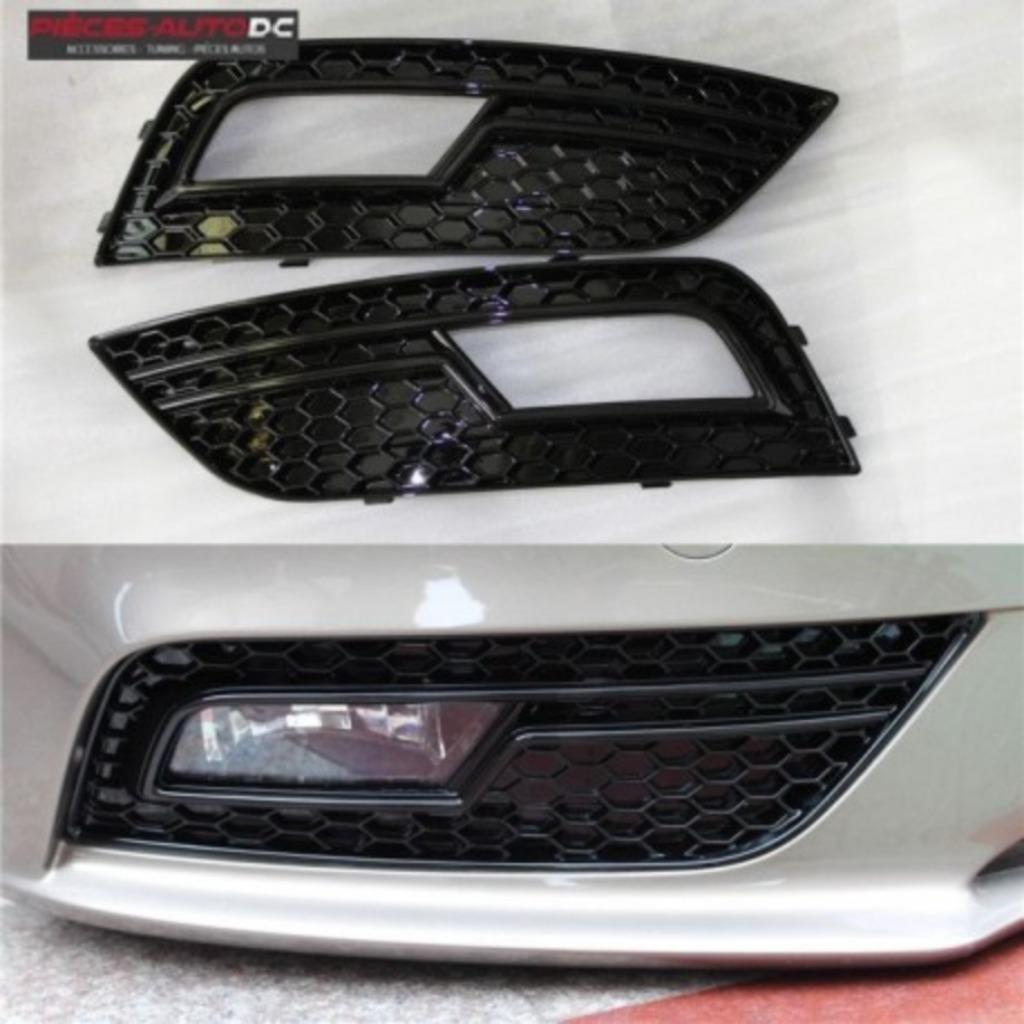 GRILLE LOOK RS FULL BLACK AUDI A4 B8 (12-15), Enlèvement ou Envoi