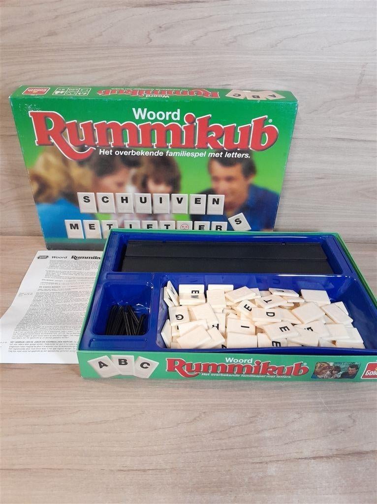 Woord rummikub - s6244, Hobby en Vrije tijd, Verzenden, Zo goed als nieuw