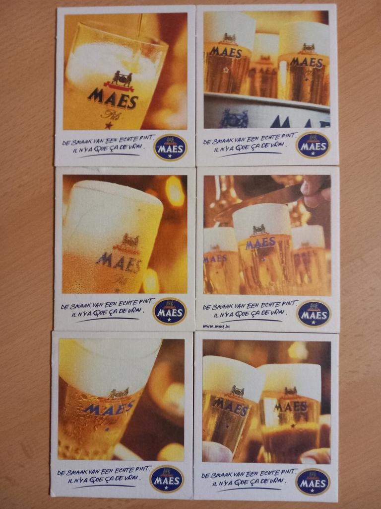 Sous-bocks Maes, Enlèvement ou Envoi, Comme neuf