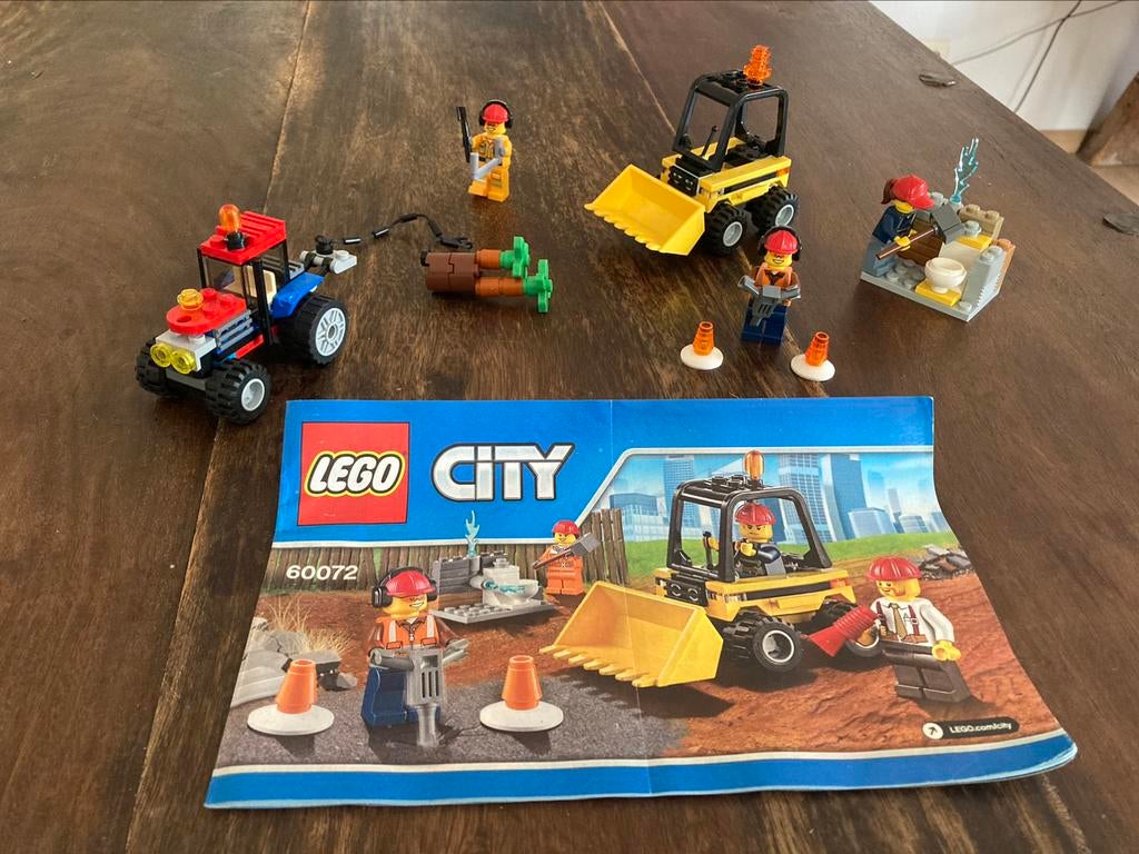 LEGO 60072 City Sloop Startset met boekje 3 mannetjes, Enlèvement ou Envoi, Lego