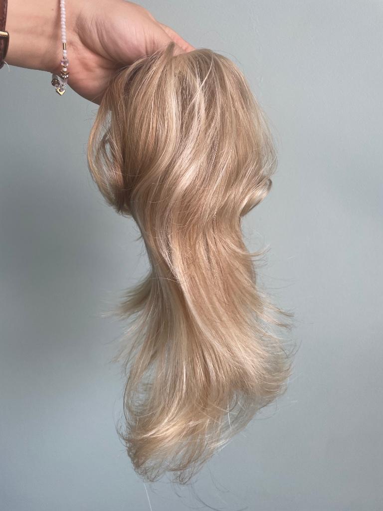 Haar Extension (Blonde), Handtassen en Accessoires, Uiterlijk | Haarverzorging, Ophalen of Verzenden, Gebruikt, Pruik of Haarverlenging
