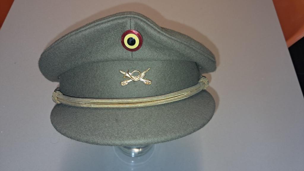 BELGIQUE - ABL - KEPI OFFICIER CHASSEUR A CHEVAL - 1982, Collections, Objets militaires | Général, Enlèvement ou Envoi, Armée de terre