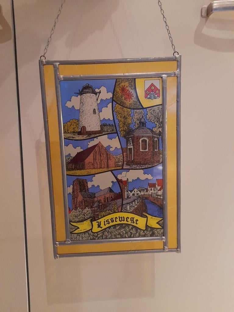 Brandglas in lood, Ophalen