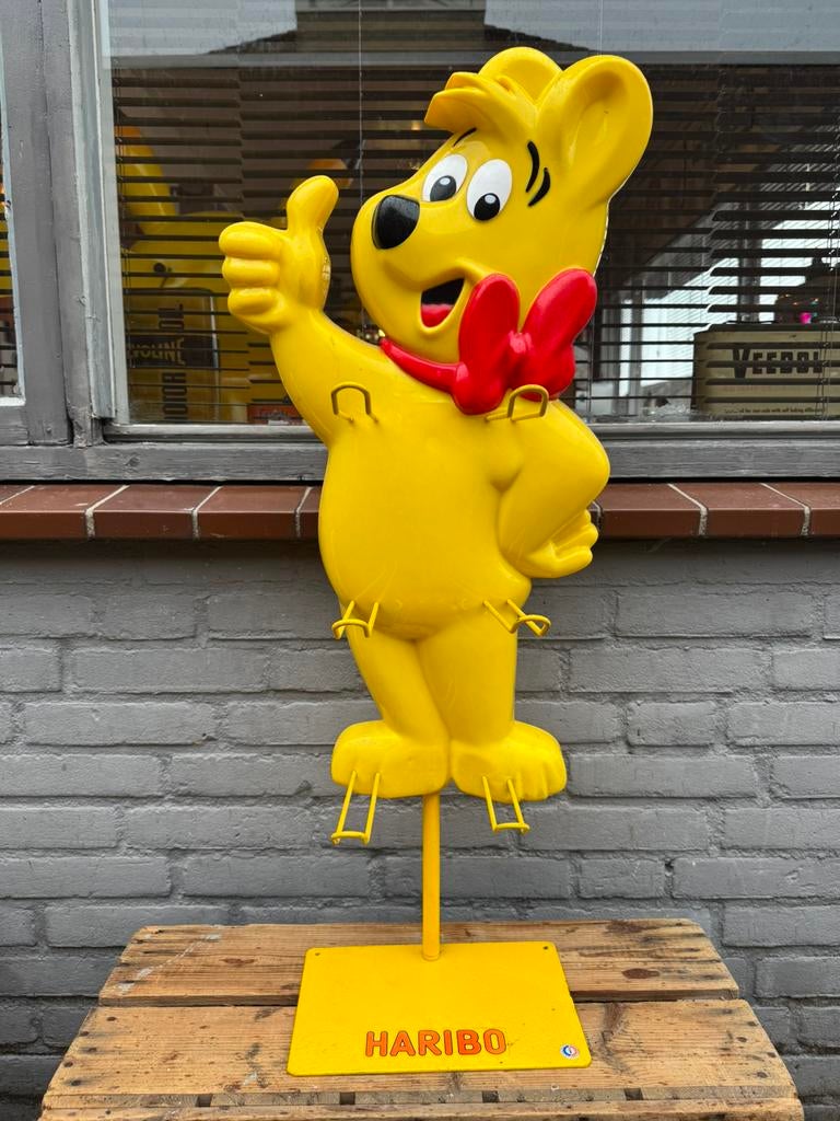 Présentoir publicitaire de la boutique vintage Haribo, Enlèvement ou Envoi, Utilisé, Panneau publicitaire