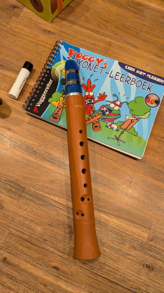 Saxonett van Jupiter, Muziek en Instrumenten, Overige typen, Ophalen of Verzenden, Zo goed als nieuw, Met koffer