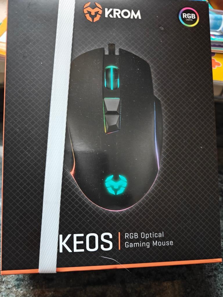 Gaming Mouse met verlichting NIEUW ONGEOPEND, Ophalen of Verzenden, Nieuw, Muis