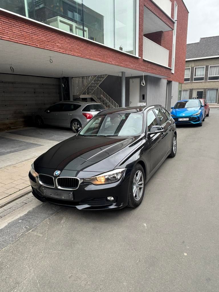 Bmw 320 D, Auto's, BMW, Euro 5, Zwart, Leder, 5 deurs