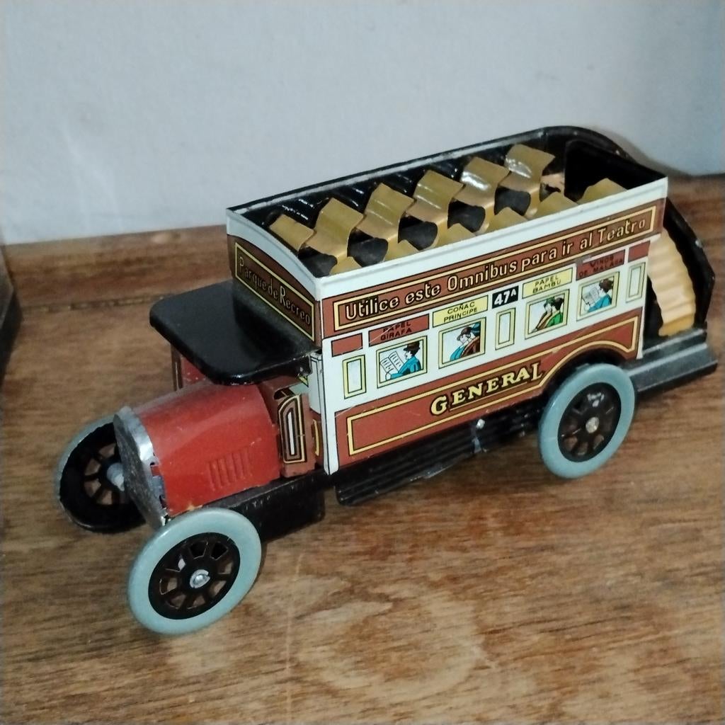 Vintage  bus, Antiek en Kunst, Ophalen of Verzenden