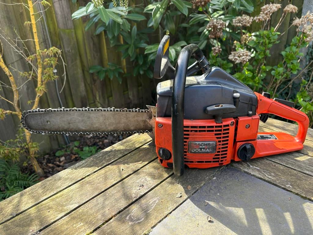 Tronçonneuse Sachs-Dolmar 110, Jardin & Terrasse, Outils à main, Comme neuf, Enlèvement ou Envoi