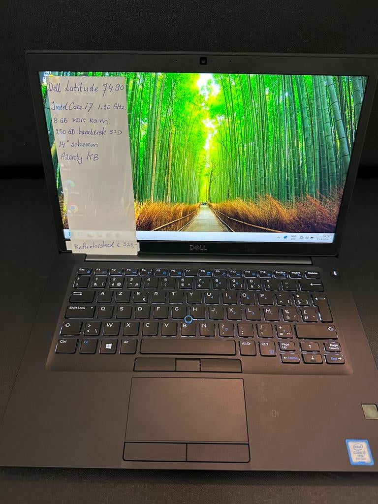 Dell Latitude 7490 | Intel Core i7 | 8GB RAM | 256GB SSD, Ophalen, 8 GB, Minder dan 2 Ghz, 14 inch
