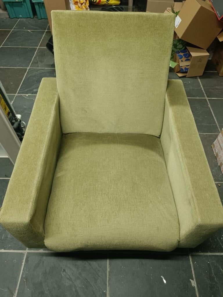 VINTAGE ZETEL, Huis en Inrichting, Zetels | Zetels, Ophalen, Gebruikt, Eenpersoons, Stof