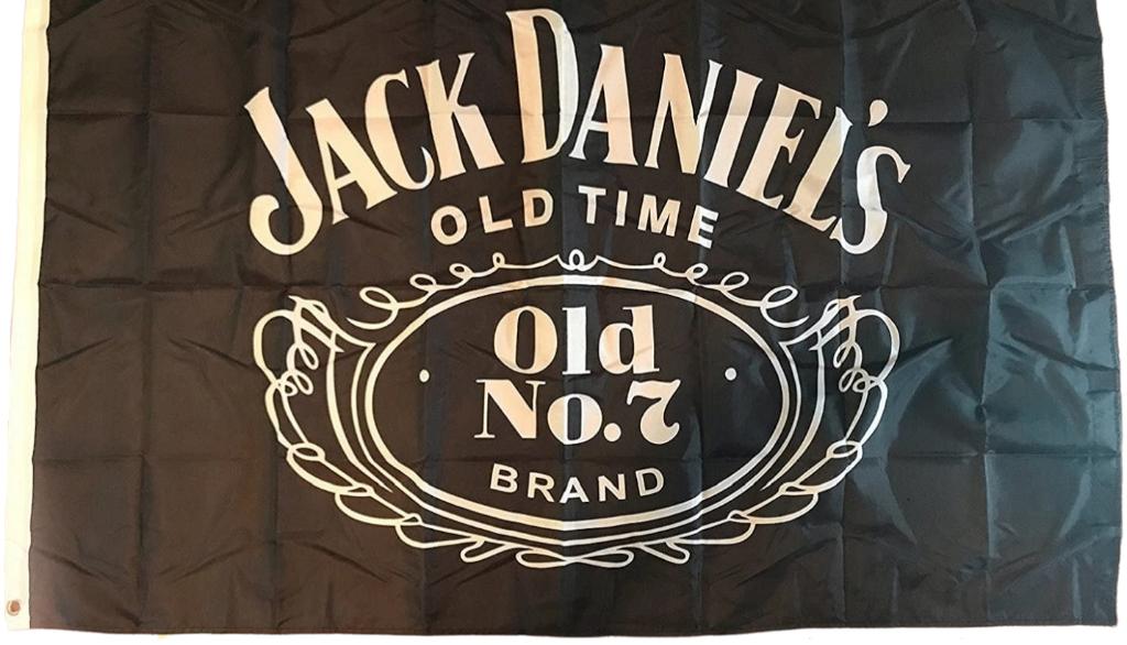 Jack Daniel's whiskey vlag banner - Afmeting: 60 x 90 cm, Diversen, Ophalen of Verzenden, Nieuw