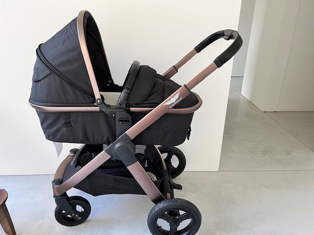 Sleeworld Supreme kinderwagen (black/rose), Kinderen en Baby's, Kinderwagens en Combinaties, Zo goed als nieuw, Kinderwagen, Overige merken