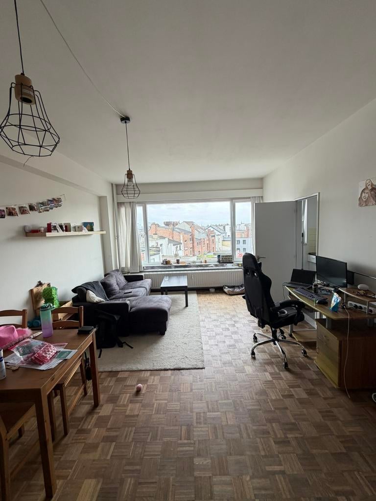 Mooie lichtrijke studio met gepantserde deur., Immo, 50 m² ou plus, Anvers (ville)