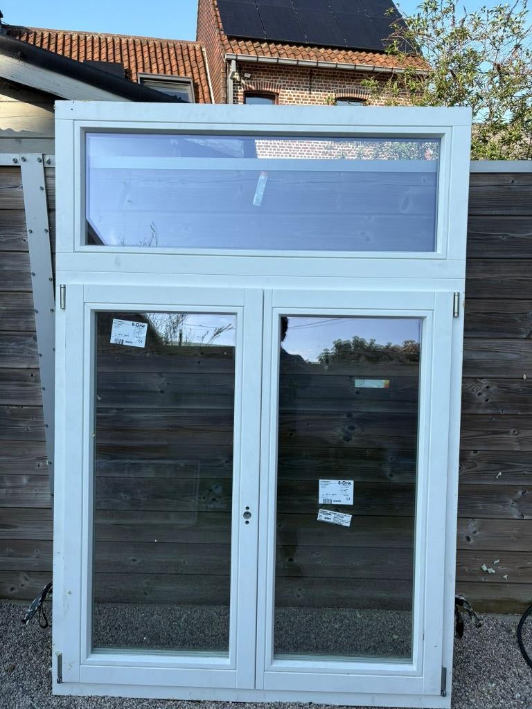 Fenêtres neuves Meranti – Double vitrage Ug 1.0, Enlèvement ou Envoi, Neuf, Bois