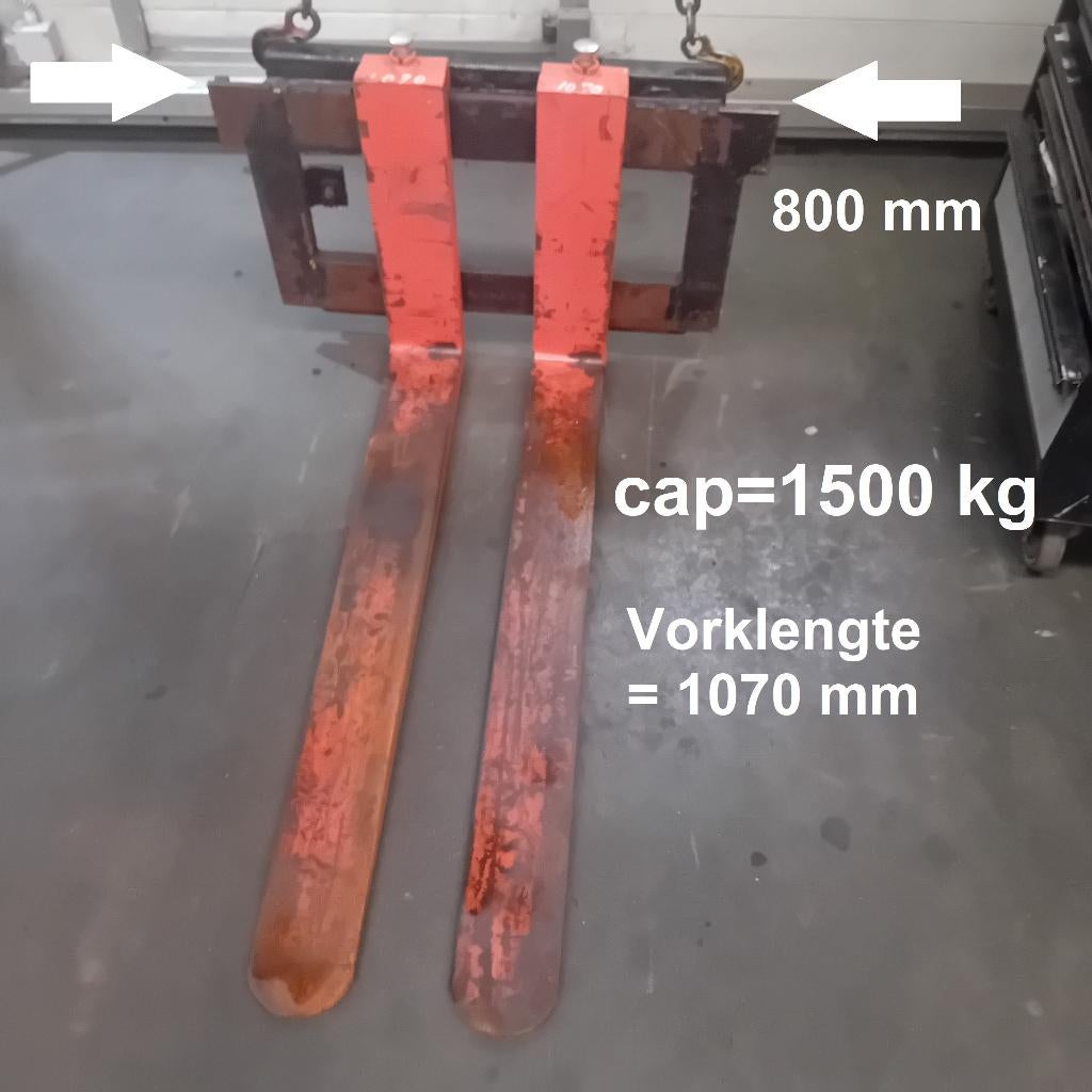 petit chariot à fourches avec fourches, Bricolage & Construction, Outillage | Autres Machines, Utilisé, Enlèvement