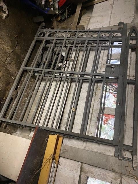 sierpoort, Ophalen, Met poort, Gebruikt, Sierhekwerk