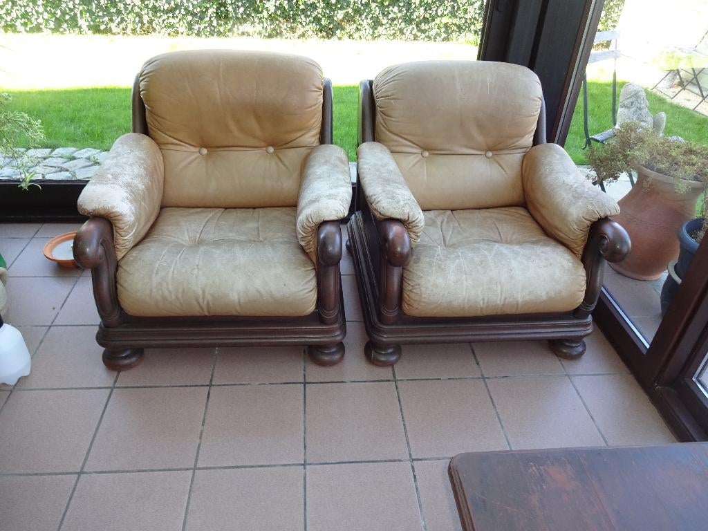 Salon et table, 100 à 150 cm, Enlèvement, Utilisé, 50 à 100 cm