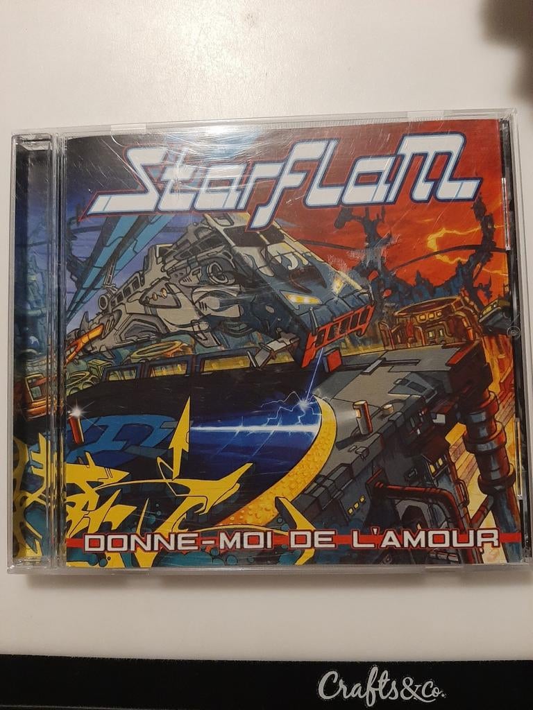 Cd - starflam - donne-moi de l'amour, CD & DVD, CD | Francophone, Enlèvement ou Envoi, Utilisé