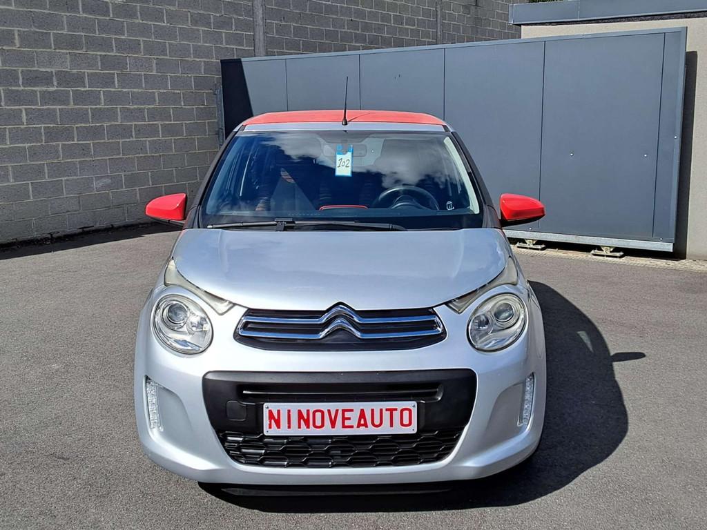 Citroën C1 C1 1.2 Airdream *CABRIO 57000KM AIRCO BLUETOOTH*, Autos, Citroën, Argent ou Gris, Achat, Euro 6, Entreprise