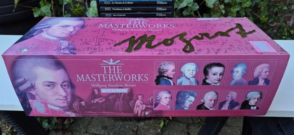 CD BOX  MOZART, Ophalen