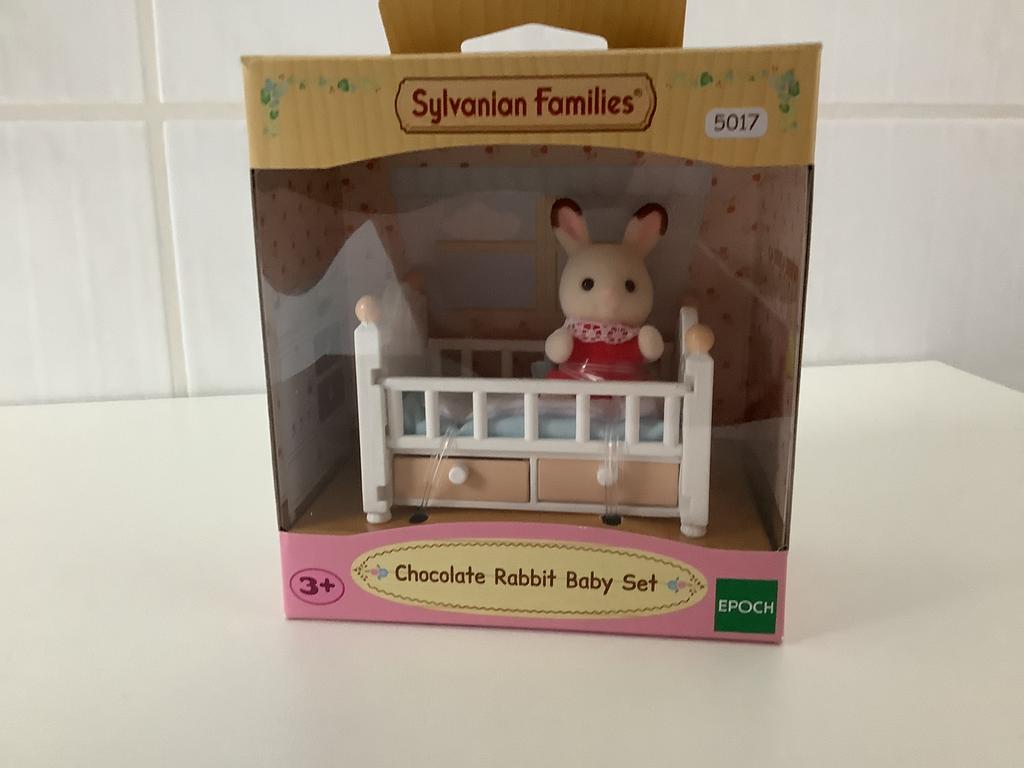 Sylvanian Families.   Set baby chocolade konijn. Nieuw., Ophalen of Verzenden, Nieuw