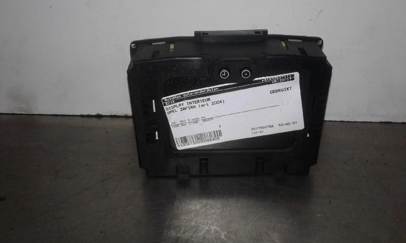 INTERIEUR AFFICHAGE Opel Zafira (F75) (|13106242|13106243|), Utilisé, Opel