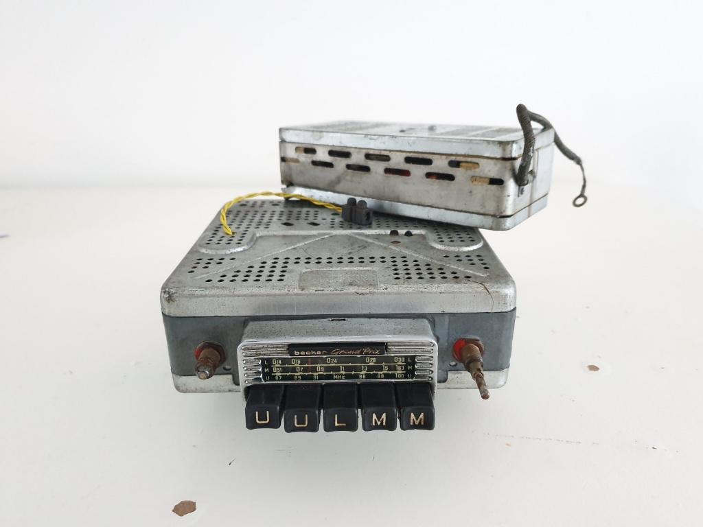 tk:Autoradio Becker Grand Prix met box , Vintage - Oldtimer, Auto diversen, Ophalen of Verzenden, Gebruikt