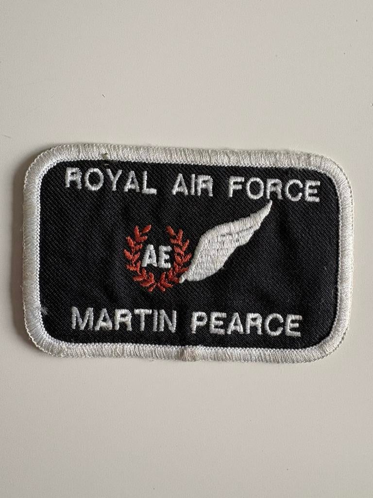 RAF Air Electronics name patch, Ophalen of Verzenden