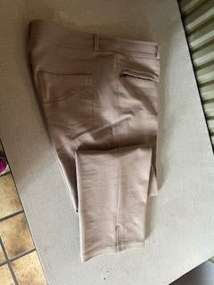 Damesbroek, Kleding | Dames, Ophalen of Verzenden, Zo goed als nieuw, Maat 42/44 (L), Beige