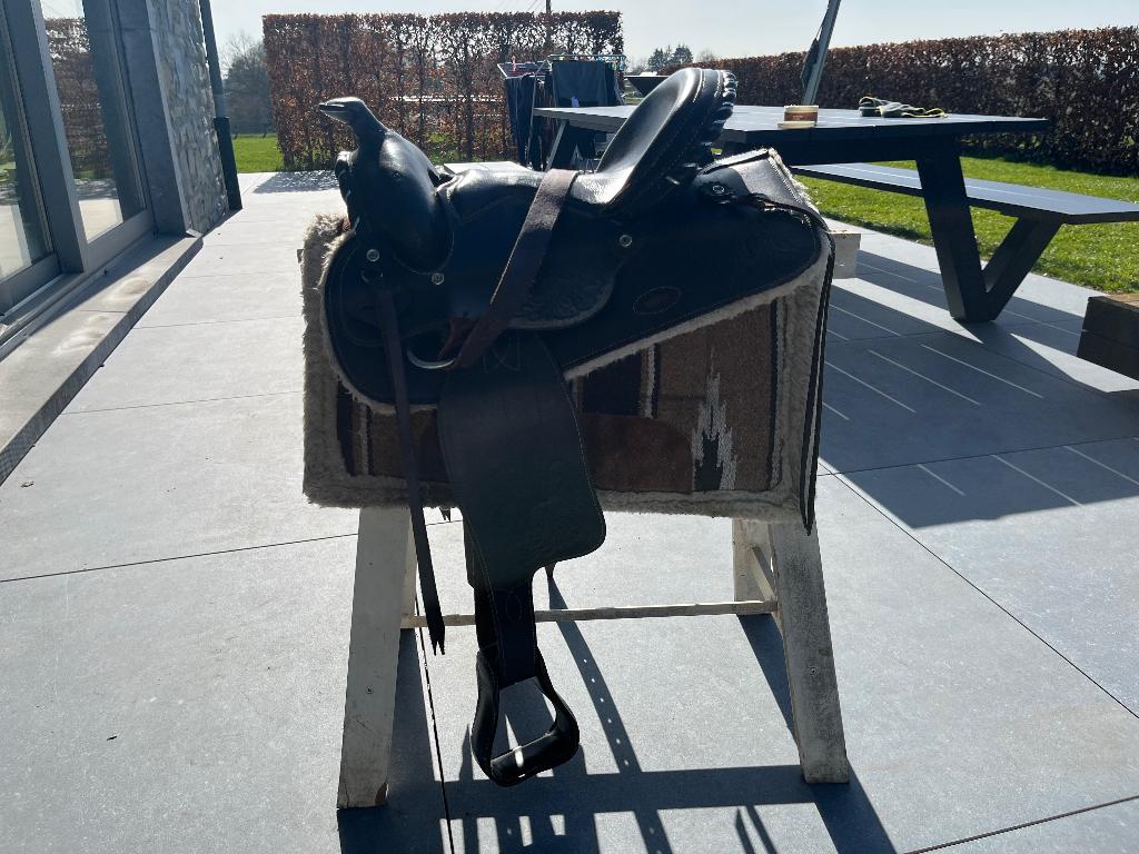 Selle western, Animaux & Accessoires, Chevaux & Poneys | Selles, Enlèvement, Utilisé, Western