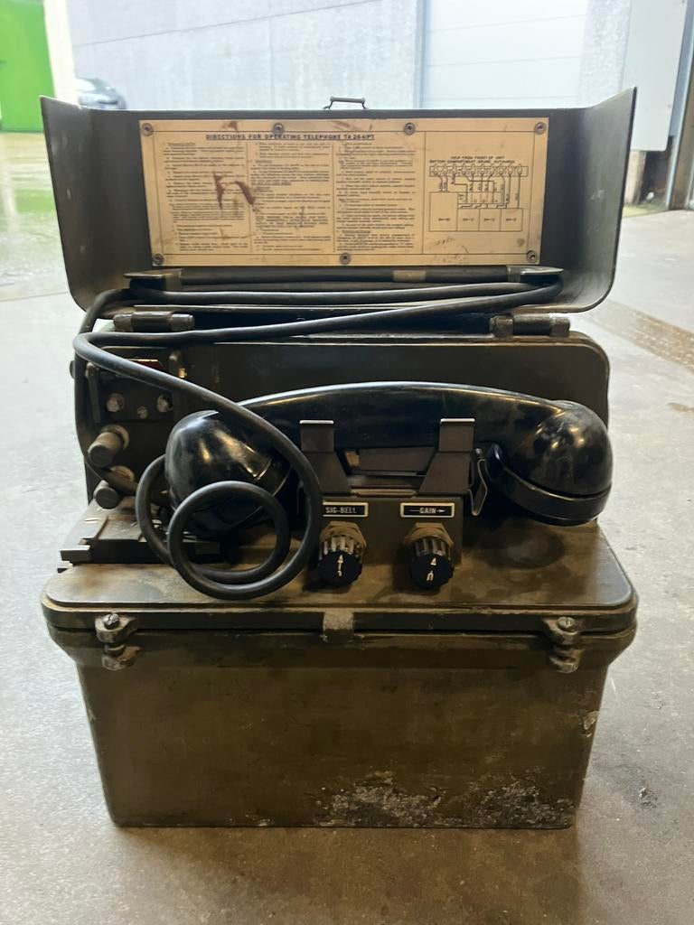 Telephone set TA-264, Ophalen