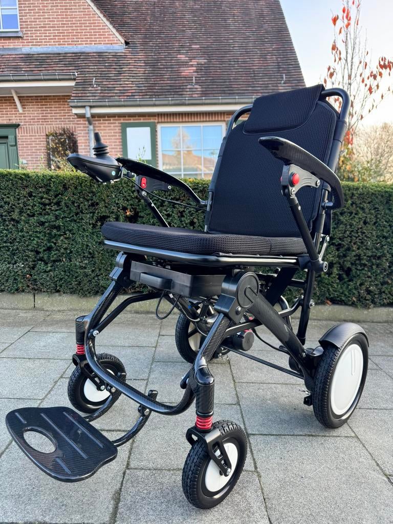 Lichtgewicht Electrische rolstoel Plooibaar Meeneembare, Diversen, Rolstoelen, Ophalen of Verzenden, Inklapbaar, Nieuw, Elektrische rolstoel